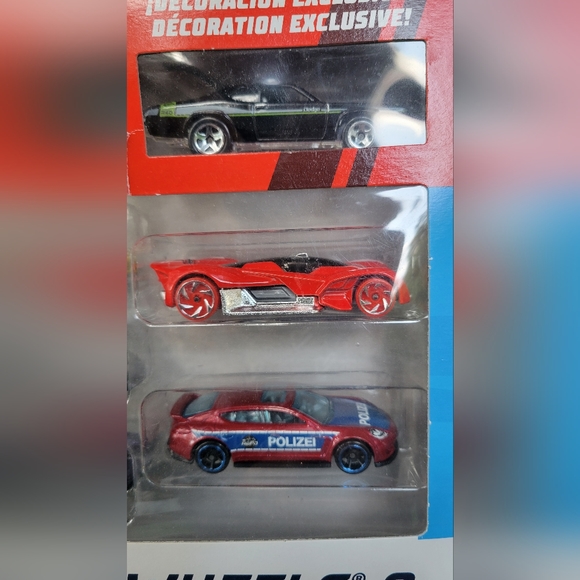 NIB Hotwheels 9  set of cars - Picture 4 of 7